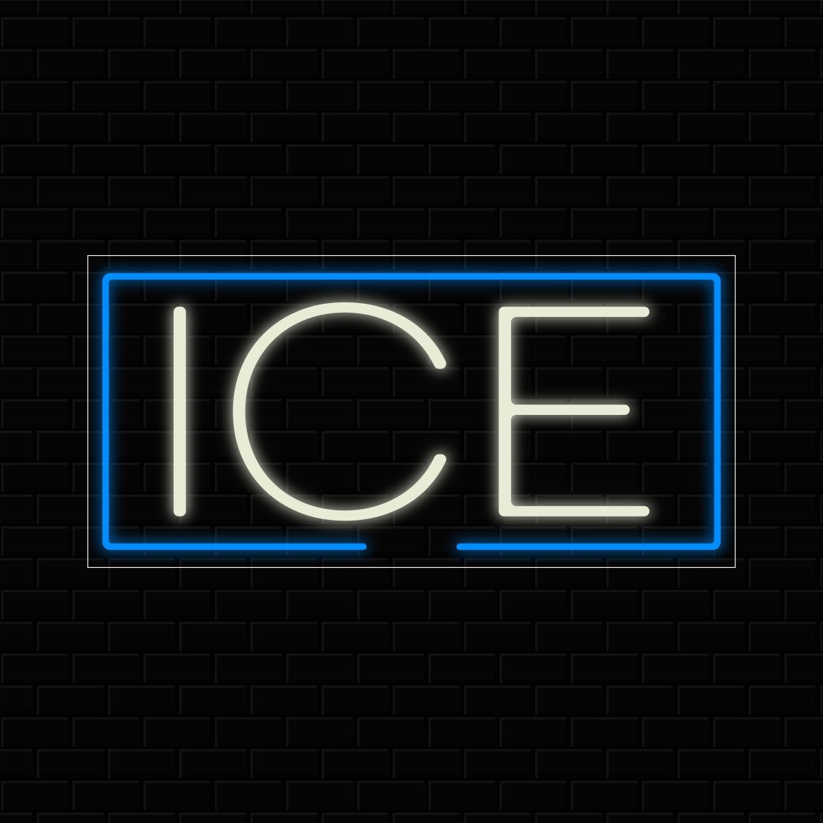 ICE LED Flex Signs 10"x 24"