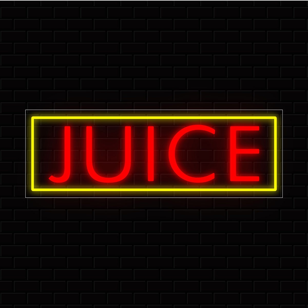 Juice  LED Flex Signs 10"x 24"