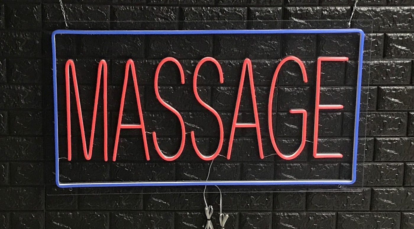 Massage LED Flex Sign 37″ x 20″