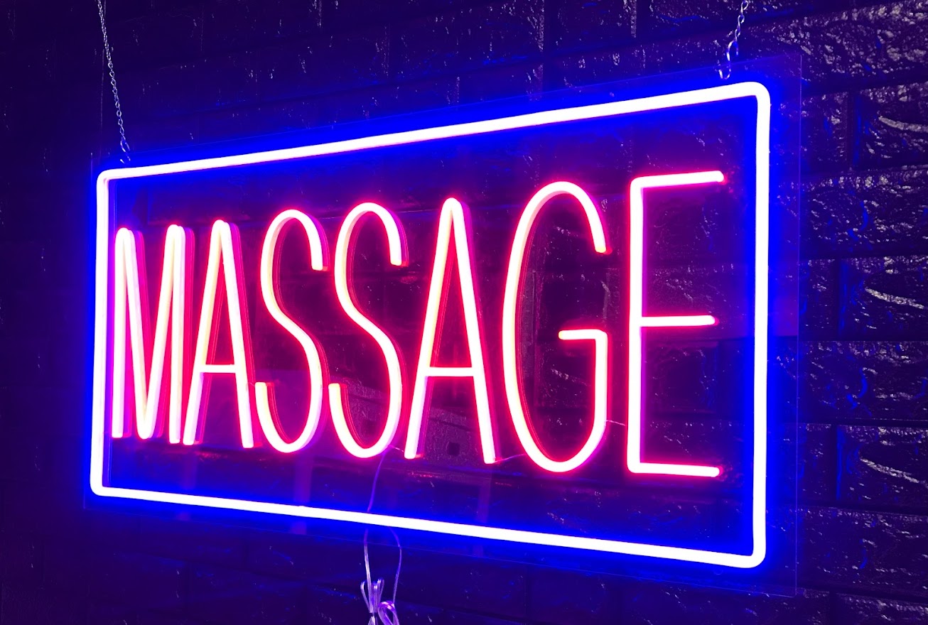 Massage LED Flex Sign 37″ x 20″