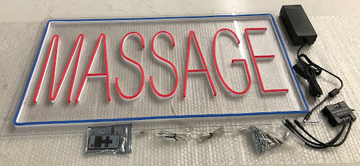 Massage LED Flex Sign 37″ x 20″