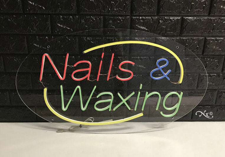 Nails & Waxing LED Flex Sign 30″ x 17″