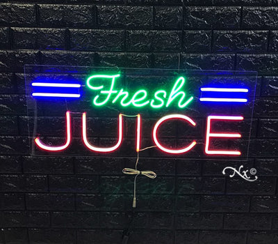 Fresh Juice LED Flex Sign 32″ x 13″