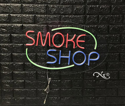 Smoke Shop LED Flex Sign 30″ x 17″