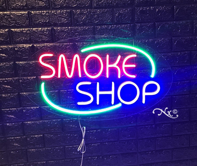 Smoke Shop LED Flex Sign 30″ x 17″