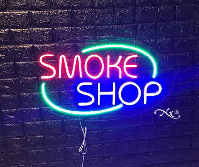 Smoke Shop LED Flex Sign 30″ x 17″