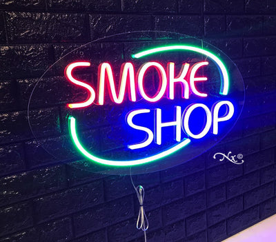 Smoke Shop LED Flex Sign 30″ x 17″