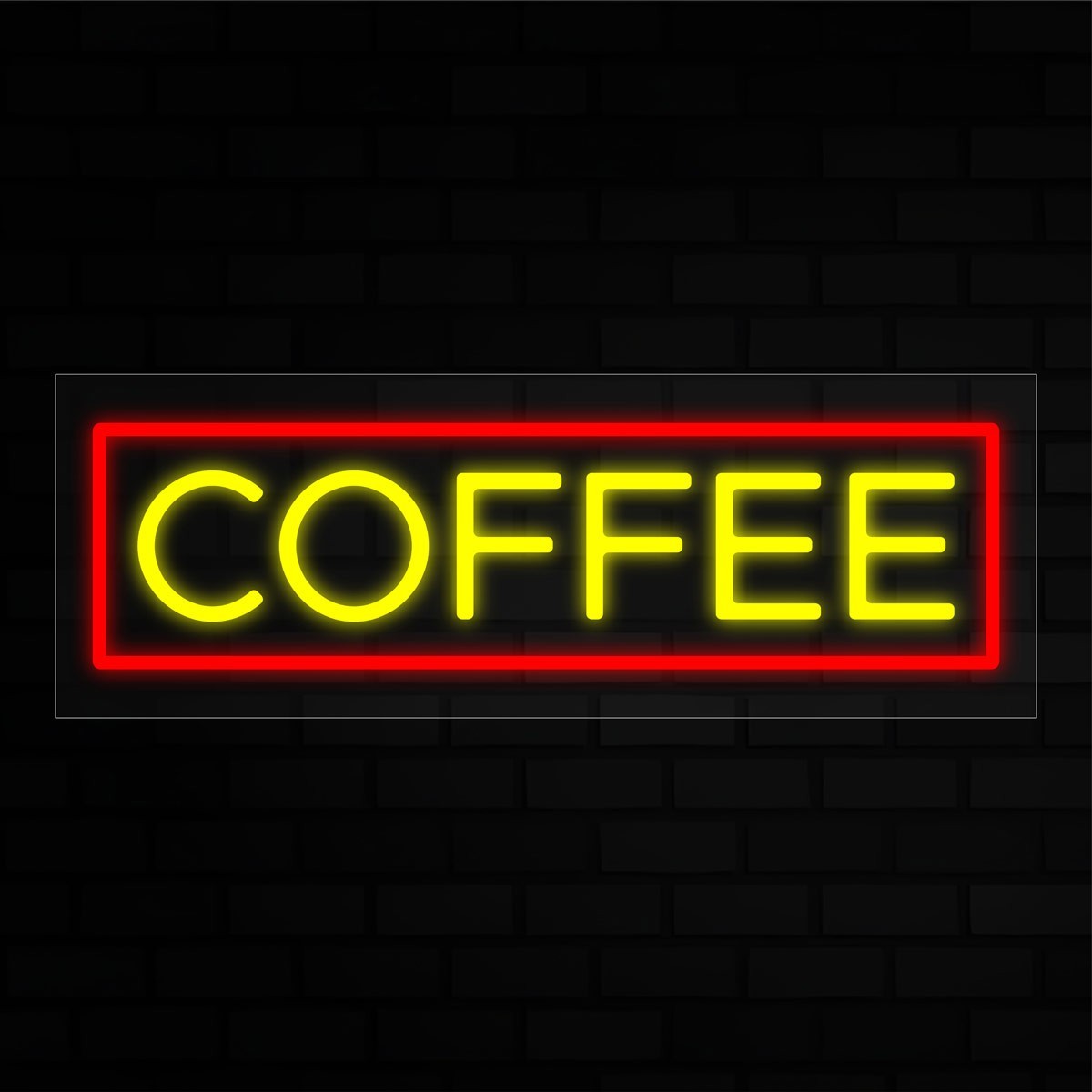 Coffee  LED Flex Signs 10"x 24"