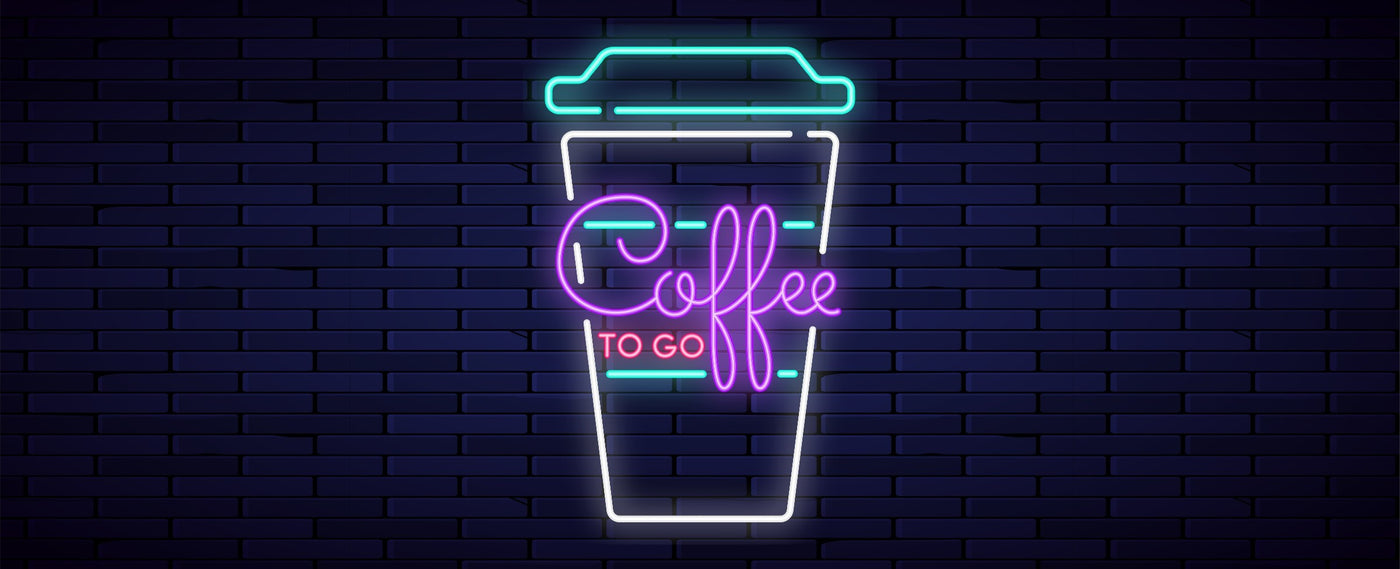 Coffee to Go LED Flex Sign 31 x 24″