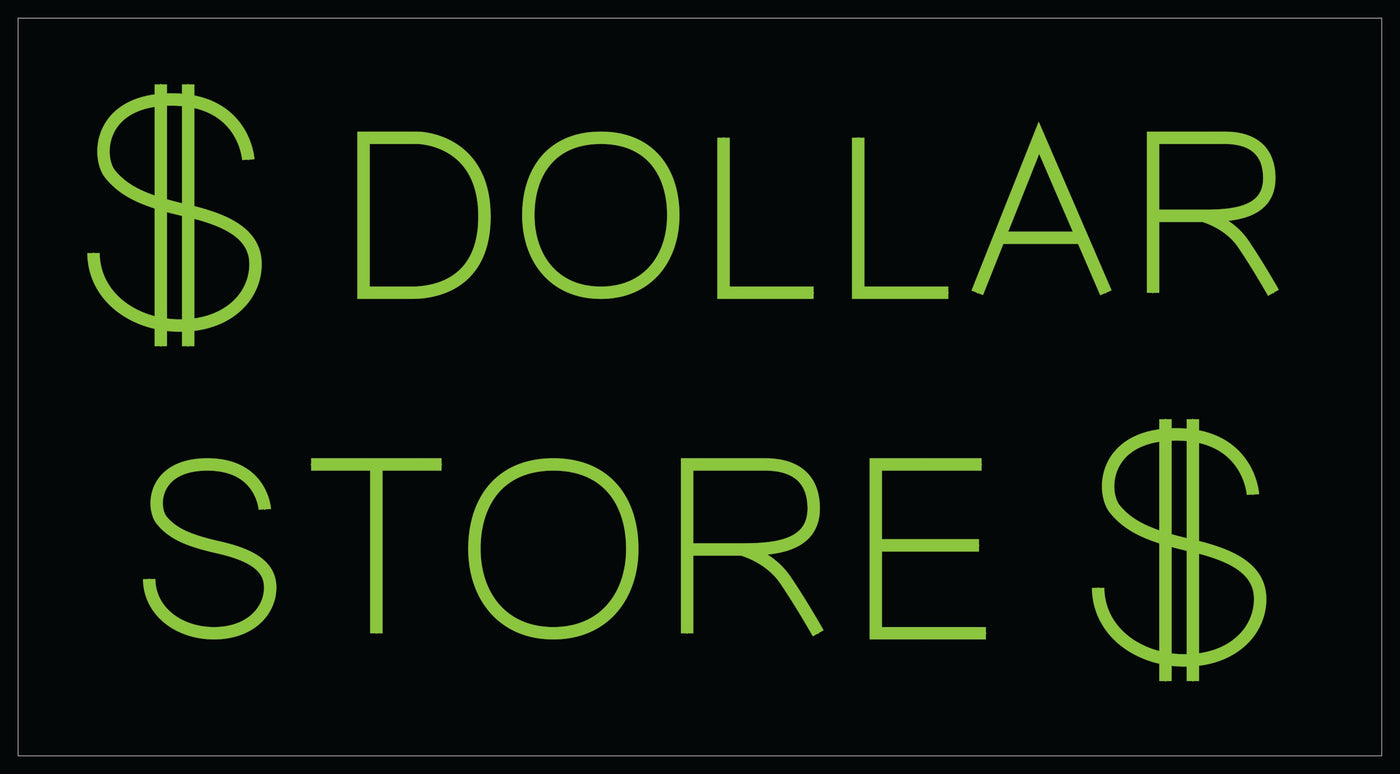 Dollar Store LED Flex Sign 37″ x 20″