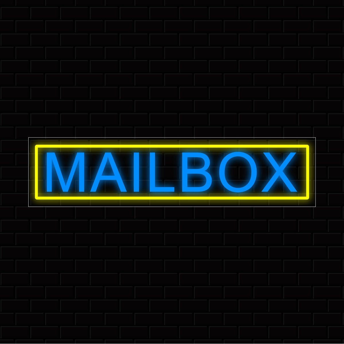 Mailbox  LED Flex Signs 10"x 24"