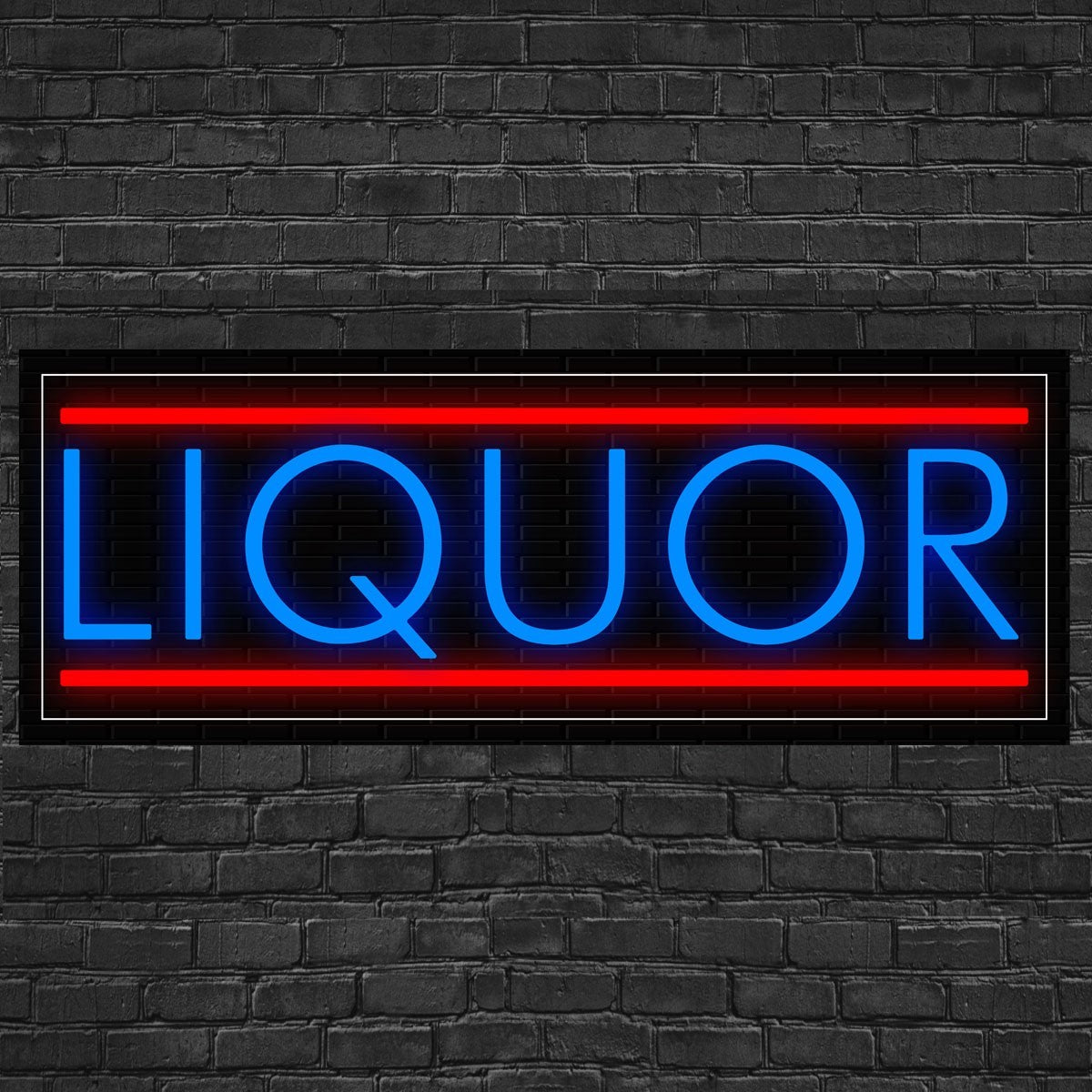 Liquor  LED Flex Signs 10"x 24"