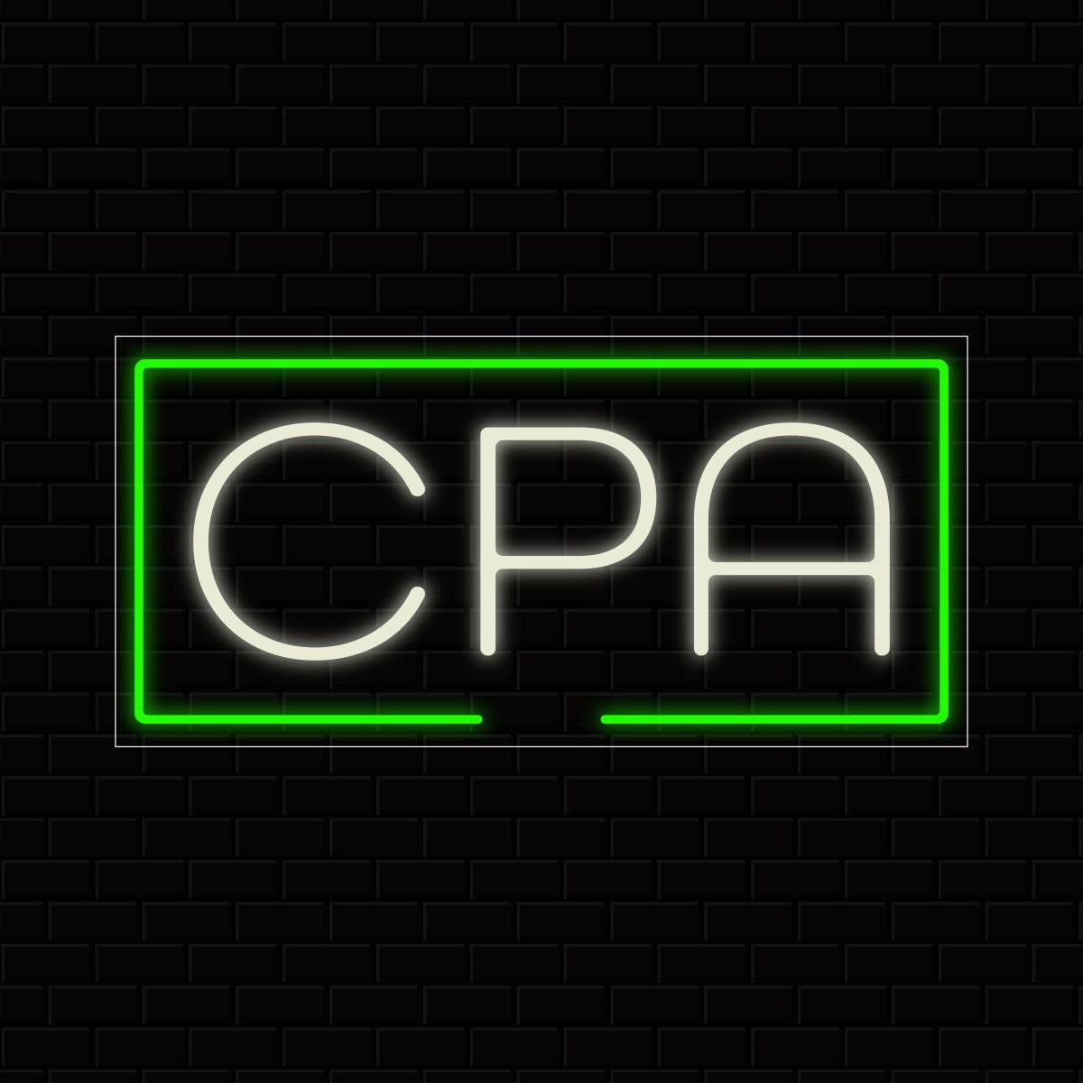 CPA LED Flex Signs 10"x 24"