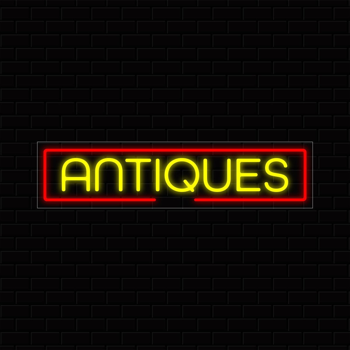 Antiques  LED Flex Signs 10"x 24"