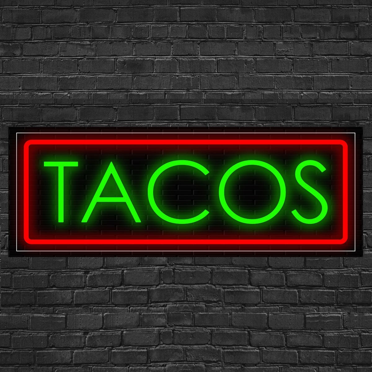 Tacos  LED Flex Signs 10"x 24"