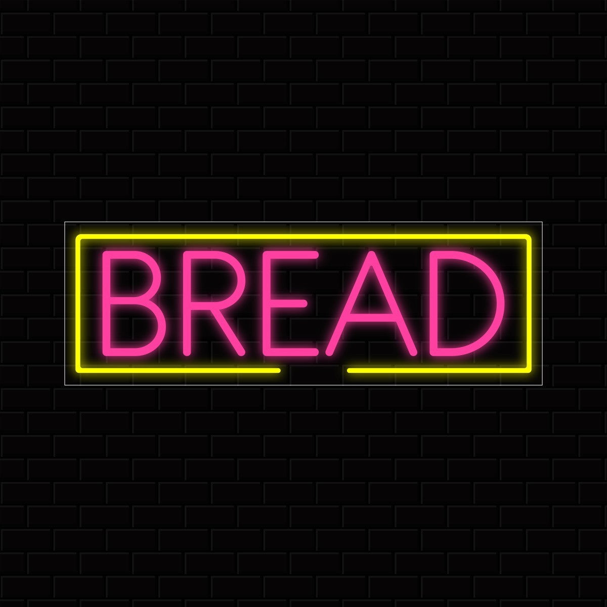 Bread LED Flex Signs 10"x 24"