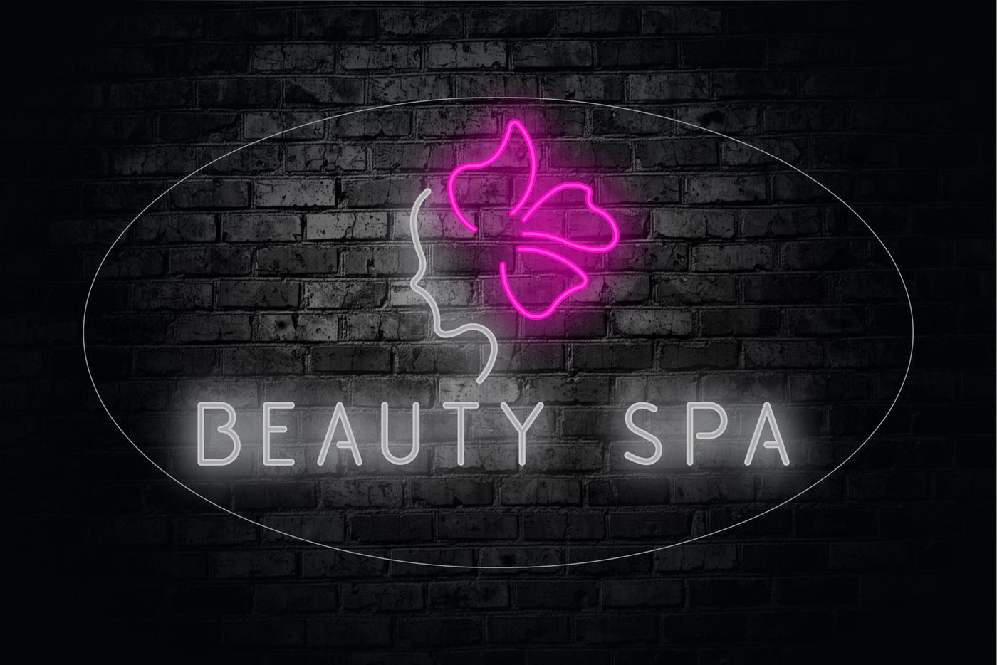 Beauty Spa LED Flex Sign 13″ x 32″